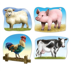 Farm Animal Cutouts