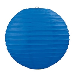 Blue Paper Lanterns (3/Pkg)