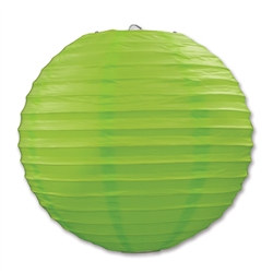 Light Green Paper Lanterns (3/Pkg)