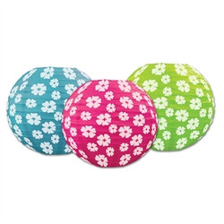 Hibiscus Paper Lanterns (3/Pkg)