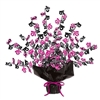 Black and Cerise 16 Gleam 'N Burst Centerpiece