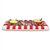 Inflatable Red&White Stripes Buffet Clr