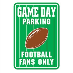 Game Day Parking Sign