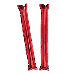 Make Some Noise Party Sticks - Red (pair)