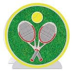 3-D Tennis Centerpiece