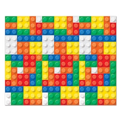 Transform your living room or classroom into a room popping with color with our Building Blocks Backdrop. Since it measures four feet by 30 feet, this large backdrop will transform any room into a colorful fun house! Comes one per package