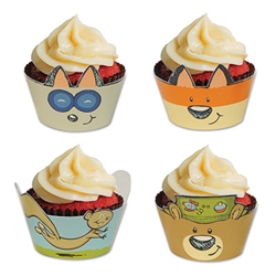 Those cupcakes look delicious already, but adding one of these Woodland Friends Cupcake Wrappers will surely make them even more tantalizing. Besides matching the rest of the Woodland Friends decor, giving each cupcake a face is just about the cutest idea