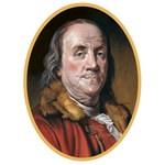 Benjamin Franklin Cutout