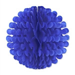 Medium Blue Tissue Flutter Ball, 19 Inches