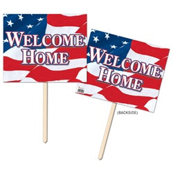 Welcome Home Yard Sign