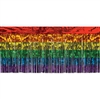 Add a touch of pride and color to your event tables, stages and backgrounds with this shimmering rainbow colored metallic table skirting.  30 inches tall and 14 feet long, 1 ply.
Please Note: Not intended to be used as wearing apparel.