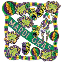 Mardi Gras Decorating Kit