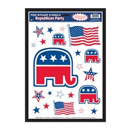 Republican Party Peel N Place (25/sheet)