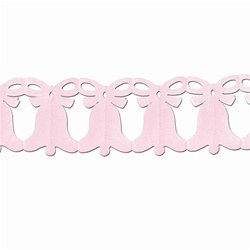 Pink Westminster Bell Garland