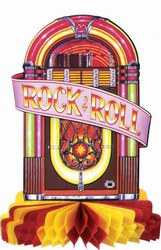 Rock And Roll Juke Box Centerpiece