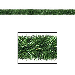 Green Gleam 'N Tinsel Holiday Garland