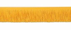 Golden Yellow Tissue Fringe Drape