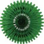 Green Art-Tissue Fan