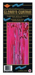 Cerise 1-Ply Gleam N Curtain