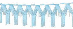 Light Blue Drop Fringe