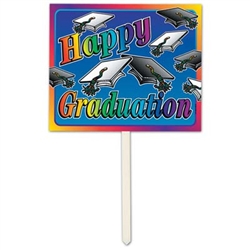 Graduation Yard Sign, 12inx15in