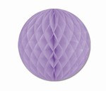 Lavender Art-Tissue Ball, 12 in