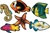 Fish Cutouts (6/pkg)