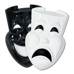 Comedy and Tragedy Faces