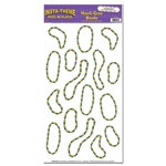 Mardi Gras Beads Peel N Place (16/sheet)