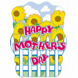 Happy Mother's Day Sign, 12inx17in