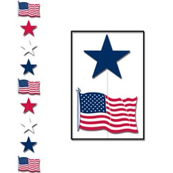 Red, White, and Blue Star Stringer