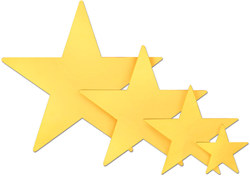 Gold Foil Star (5 inch)