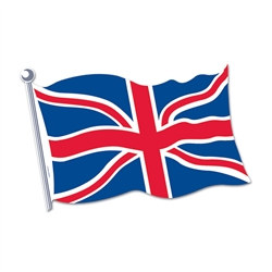 British Flag Cutout