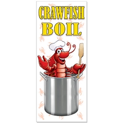 Crawfish Boil Door Cover