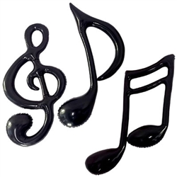 Inflatable Musical Notes