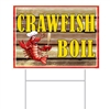 All WeatherCrawfish Boil Yard Sign