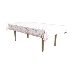 Metallic Polka Dots Tablecover