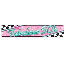 The Fabulous 50's Banner