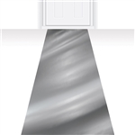 Metallic Aisle Runner - Silver