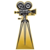 Red Carpet Movie Camera Stand-Up