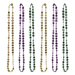 Mardi Gras Coin Beads