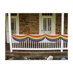 Rainbow Fabric Bunting