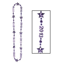 Purple "Class Of 2013" Beads-Of-Expression