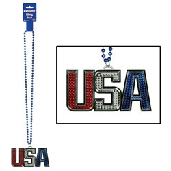 USA Bling Bead