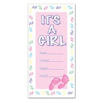 It's A Girl Door Cover