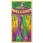 Mardi Gras Door Cover