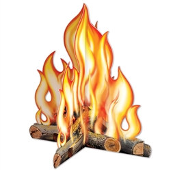 3-D Campfire Centerpiece