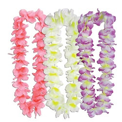 Assorted Silk N Petals Island Oasis Leis (1/pkg)