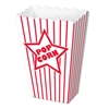 Paper Popcorn Boxes (8/pkg)