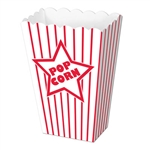 Paper Popcorn Boxes (8/pkg)